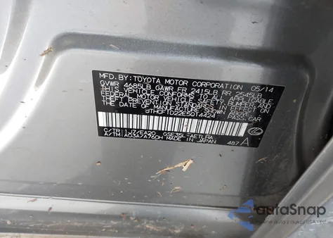 2014 Lexus Is 250 z USA, uszkodzony, nr VIN JTHCF1D22E5014424